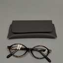 TIJN Olisa Blue Light Blocking Glasses for Women Men,Oval Glasses Frame Bluelight Glasses for Gaming/Computer/Screen (01. Whiskey Tortoise)