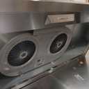COSMO COS-QB48 48 in. Haven Collection 500 CFM Ducted Under Cabinet Range Hood, Button Control, LED Lights, Stainless Steel