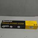 SpaceAid Bamboo Drawer Dividers with Inserts and Labels, Kitchen Adjustable Drawer Organizers, Expandable Organization for Home, Office, Dressers, 4 Dividers with 9 Inserts (17"-22" Natural)