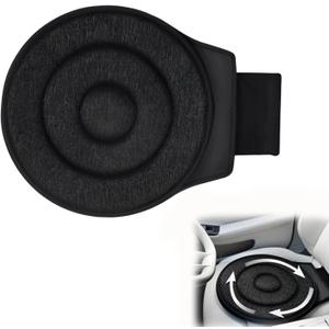 Rotating Seat Cushion for Car, 360 Swivel Seat Cushion for Car, Auto Non-Slip Swivel Cushion for Elderly, Pregnant Women & Limited Mobility - Easy to Use & Install, Breathable Comfort Cushion