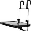 XINDELL Steering Wheel & Car Seat Tray - Universal Foldable Desk for Laptop, Food, Cup Holder - Portable Car Food Tray for Drivers, Kids, Road Trips - Fits All Vehicles