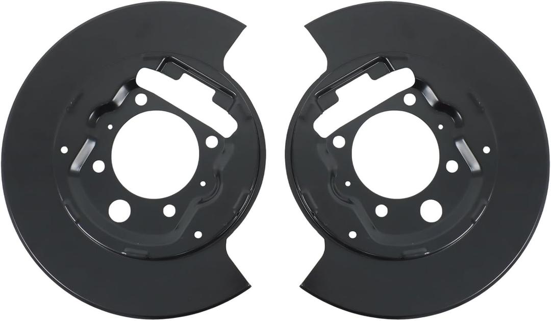 Labwork Pair of Brake Dust Shield Splash Replacement for Ford F150 2004-2008 Rear Disc Brake 924-231 4L3Z2C028AA