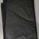 Pureegg Plastic Table Cloth Disposable 10 Pack, 84'' Round Table Cloths, Halloween Party Decorations, Summerween Decor, Halloween Tablecloths, Round, Plastic Cover, Leakproof & Sturdy, Black