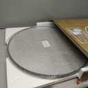 Bathroom Mirror for Wall, 20 Inch Round Mirror, Matte Black Metal Framed Circle Vanity Mirror for Bathroom Bedroom Living Room Entryway, Anti-Rust, Tempered Glass, Hanging or Leaning