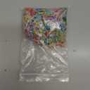 150 PCS Ball Bead Chain Keychain, 4.7 Inch Mixed Color Ball Keychain Dog Tag Chains, Small Metal Beaded Rings with Connector for Key Jewelry Making Hanging Decoration DIY Craft