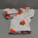 Jay Franco Kids Sheet Set with Fitted, Flat Sheets & Pillow Cover - Ultra-Soft Bedding with Pillowcase for Room Decor, White - Strawberry Shortcake, 4 Piece Full