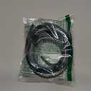 ALLZEDREAM Microfiber Leather Purse Strap Replacement Tote Bag Handbag Shoulder Handles 2 Pcs, Black, 1.8cm