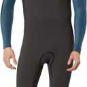 O'Neill 4/3 mm Hyperfreak Fire + Chest Zip Fullsuit Midnite Oil/Cadet Blue LT (6'2"-6'4", 180-200 lbs)