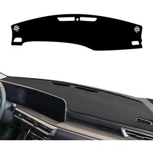 Automotive Dashboard Cover Compatible with KIA K5 2021 2022 2023 2024 2025,Leather Material Dashboard mat,Automotive Interior Accessories