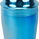 Cocktail Shaker, 24oz Martini Drink Shaker With Built-In Strainer, 304 Stainless Steel Bartender Bar Tools for Bartending, Margarita Mixer, Blue