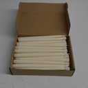 Funtery 48 Pcs Flameless LED Taper Candles 11 Inch Battery Operated Flickering Candles Bulk for Christmas Church Wedding Party (Ivory,Classic Style)