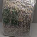 CENBOSS Rattan Christmas Tree Collar, Wicker Tree Skirt & Stand Base Cover (Black Wash, 24 inch)