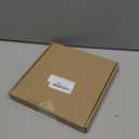 PATIKIL 7x7" Attic Vent Soffit Vent, 2 Pcs Aluminum Alloy Rectangular Floor HVAC Air Vent Covers Metal Return Grille Louver with Screen Mesh and Screw for Wall Ceiling Attic Doors Home