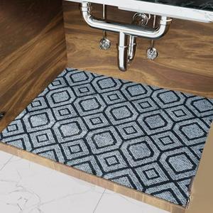 LYEMAT Under Sink Mat, Waterproof Shelf Liner Mats for Kitchen and Bathroom Sinks, Original Premium Absorbent Mats Protect Cabinet, 24 X 30 inches