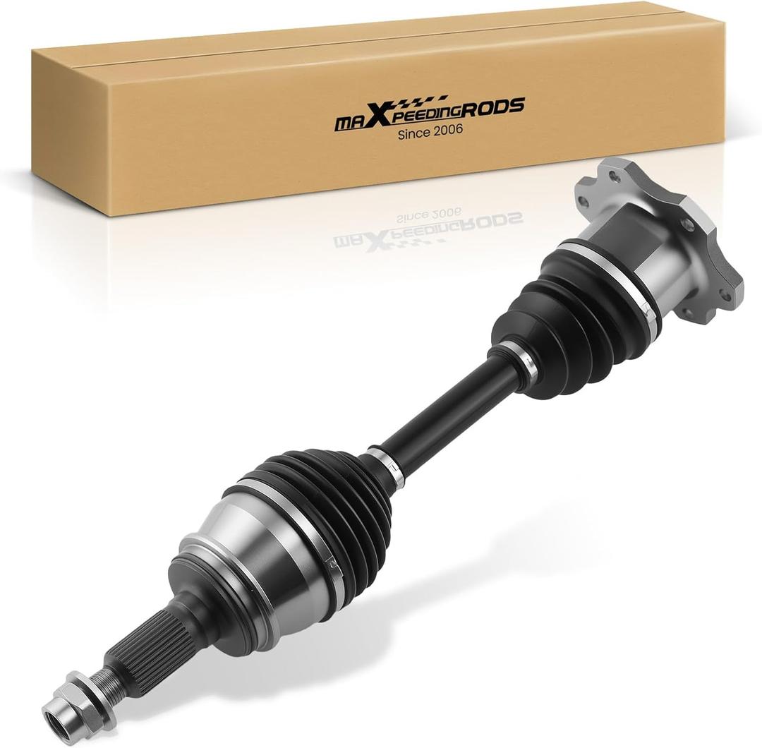 maXpeedingrods Front CV Axle for Chevy, Cadillac & GMC Models, Silverado 1500, Suburban, Tahoe, Avalanche, K1500, Sierra 1500, Escalade, Yukon, Left and Right, Replace# 66-1009 (Front Driver Or Passenger Side)