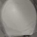 Mayfair Bennett Toilet Seat with Chrome Hinges, Slow Close Wood Seat, Secure Metal Hinges, Easy Install, Made in USA, Round, White