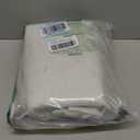 H.VERSAILTEX 100% Blackout Curtains Linen Textured Blackout Curtains for Bedroom Full Light Blocking Thermal Insulated Curtain Panels 84 Inches Long Energy Saving with White Liner, 2 Panels, Ivory