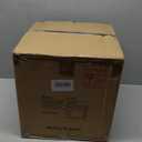 Narrow Bathroom Storage Cabinet with Wheels, 4-Tier Plastic Slim Organizer with Adjustable Shelves for Small Spaces,Bathroom, Kitchen, Laundry,Milky White