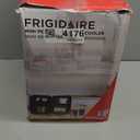 Frigidaire Mini Personal Fridge Cooler, Countertop, Holds Up to 10L/15 Cans, Brushed Black Stainless Rugged Design, Portable for Skincare, Makeup, Car, Office, Bedroom, Dorm Room, or Cabin