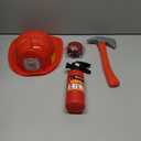 Boy Girl Firefighter Roleplay Toy with Fire Extinguisher and Authentic Accessories for Boy Girl Fun Fireman Costume Play Set for Imaginative Adventures