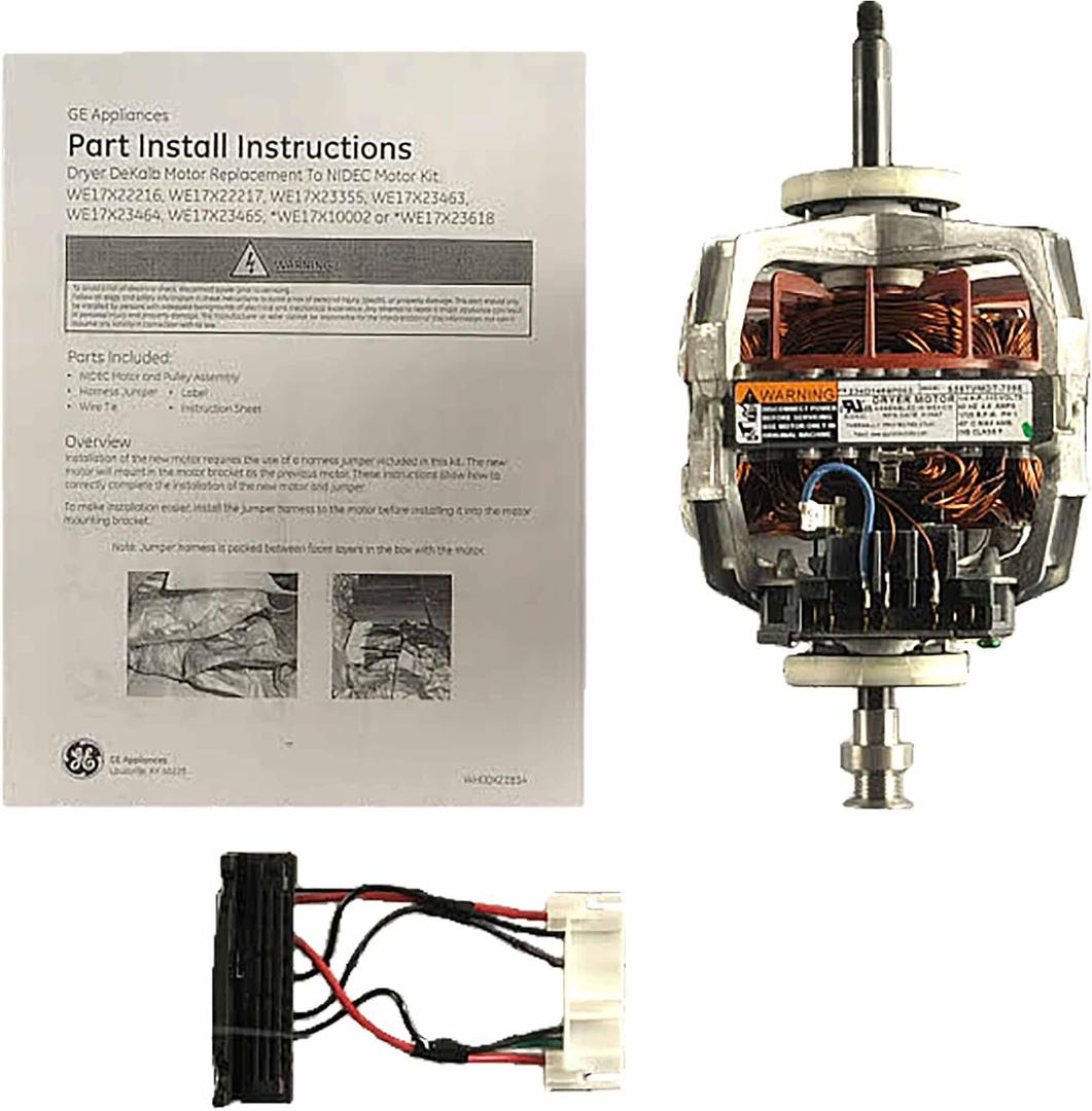 GE Appliances WE17X22217 Dryer Drive Motor Kit