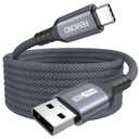 USB C Cable 15ft, Long USB 3.2 Gen2 10Gbps Data Transfer & 5V/3A Fast Charging A to Type-C Alum Shell Braided Cord for Galaxy S25/24, iPhone 17/16/15, Xbox/PS5 Controller, Tablet, Dashcam and More