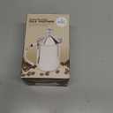 Fino Milk Creamer Frother Cappuccino Foam Pitcher with Handle and Lid, 18/8 Stainless Steel, 14-Ounce Capacity