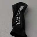 Golf Club Covers  Leather Driver Headcover, Fairway Wood, 3 Wood, Hybrid, Fits Mallet Blade Putter Head Covers Alignment Stick Cover