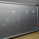 VIZ-PRO Magnetic Dry Erase Board, 36 X 24 Inches, Silver Aluminium Frame