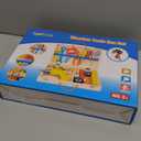 Kids Tool Set with Drill, Educational Montessori Toys for 3 Year Old Boys 44 Pcs STEM Kids Toys Wooden Toddler Tool Set with Apron & Box Birthday Gifts for 3 4 5 Year Old Boy Girl