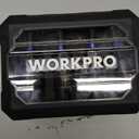 WORKPRO Wing Nut Driver Set 4 PCS, Power Wing Nut Driver Bit (9mm,12mm,15mm,18mm), 1/4 Inch Hex Shank Nut, Wing nut socket with EVA Storage for Wing Nut, Eye Bolt, Wire Twisting