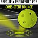 Franklin Sports X-26 Indoor Pickleballs - 3 Pack, 12 Pack & 100 Pack Bulk - USAPA Approved Tournament Pickleballs - Multiple Colors (Lime Green)