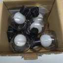 Battery Powered String Lights Indoor Outdoor Decorative Lantern String Lights with 10 LED Plastic Bulbs 7.5 FT Waterproof Hanging Lights for Bedroom Canopy Decor Warm White