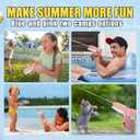 Water Guns 2 Pack Mini Squirt Guns for Kids, Mini Water Blaster Soaker for Boys Girls Summer Outdoor Swimming Pool Toys