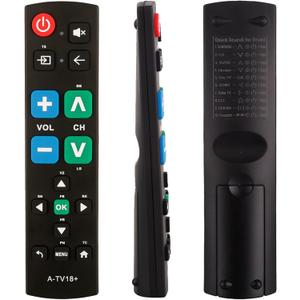 Big Button Remote for TV