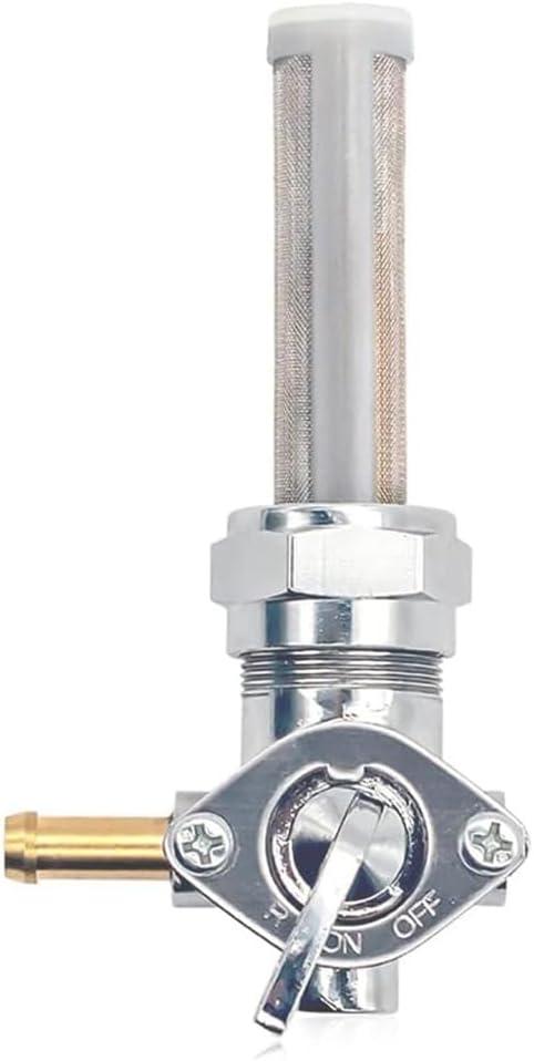 Replace 62167-81 YINNCKE 22mm Petcock Fuel Valve Shut Off Tank Switch Fits For Harley Davidson Sportster Big Twin Dyna Electra Glide Heritage Softail Springer Low Rider Tour Glide 62168-81 62163-75