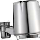 Culligan FM-25 Faucet Mount Filter with Advanced Water Filtration, Chrome Finish (200 Gallon)