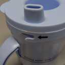 Dysphagia Cup for Adults with Difficulty Swallowing, Sippy Cup for Elderly Spill Proof 5cc, 10cc, 15cc, No Spill Slow Flow Regulating Drinking Cup to Prevent Choking (Solid Blue)