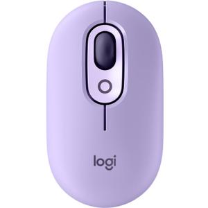 Logitech POP Mouse, Wireless Mouse with Customizable Emojis, SilentTouch Technology, Precision/Speed Scroll, Compact Design, Bluetooth, Multi-Device, OS Compatible - Cosmos