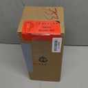 HydroJug Traveler - 32 oz Water Bottle with Handle & Flip Straw - Fits in Cup Holder, Leak Resistant Tumbler-Reusable Insulated Stainless Steel & Rubber Base - Gifts for Women & Men, Black