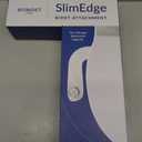 Bio Bidet SlimEdge Bidet Attachment for Toilet, Non Electric, Dual Nozzles for Front and Rear Cold Water Wash, Adjustable Water Pressure, White