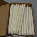 50 Pack Flameless Taper Candles, 11 Inch Battery Operated LED Taper Candles Flickering Electric Led Candlesticks for Wedding Party Church Christmas Centerpiece, No Batteries, Ivory (50)