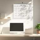 Wall Calendar 2026-2027, 2026-2027 Calendar July 2026 to December 2027, 14"11" Hanging Calendar for Home Office School Planning (Simple, Horizontal)