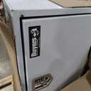 Buyers Products 1702215 Steel Underbody Truck Box with Lockable Paddle Latch, 18x 18x 48 Inch, for Work/ Utility Truck, Truck Storage and Organizer, Made in the USA, White