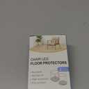 Ansible 24 pcs Chair Leg Floor Protectors, Furniture Felt Pads Silicone Covers caps for Chairs,Chair Leg Protectors for Hardwood Floor (Fit Round Diameter 15/16" to 1-5/16")