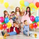 Yunsailing 24 Pcs Heavy Balloon Weights Metallic Anchor, 0.33 lb (5.3 oz) Each Table Weight and 1 Roll Iridescent Ribbon for Outdoor Wedding, Graduation, Birthday Party Decorations(Gold)