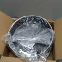 SNOWCLAD Frying Pans Nonstick with Lid, Hybrid Non Stick 5 Quart Saute pan, PFOA Free Cookware, Stainless Steel skillet, 12 inch Deep Saute Pan,Dishwasher&Oven Safe, Works on All Cooktops