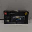 Model Car Display Case, Acrylic Showcase for Speed Champion, Parking Garage Compatible Toy Models Blocks, Dustproof with Light (7.6 x 3.7 x 3.3 Inches, Case Only)