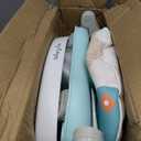 Dream On Me Munch N Go Booster Seat for Babies 636 Months, 3-in-1 Feeding, Floor & Table Seat, Adjustable 4 Heights, Lightweight Portable Design, 3-Point Safety Harness, Easy to Fold & Carry- Mint