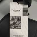 Taygeer Travel Laptop Backpack for Men Women, Airplane Approved Travel Backpack Suitcase with Water Bottle Pocket, Lightweight College 35l Luggage Bag 15.6inch Laptop Mochila Gifts for Business, Black